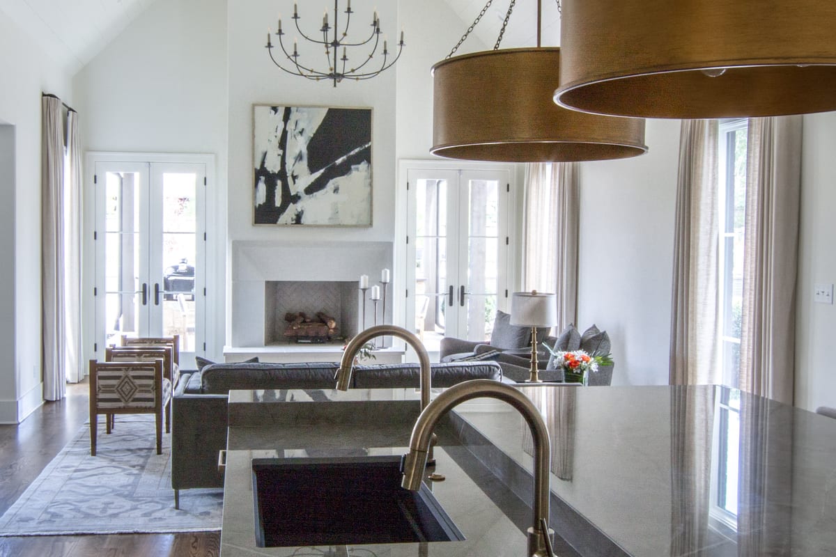 Luxury furnishing and procurement — curated dining room